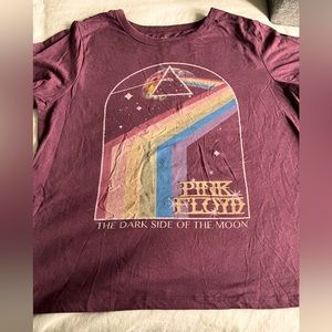 Pink Floyd Tee - maroon from target